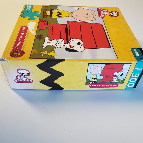 Peanuts Snoopy And Charlie Brown 300 Piece Jigsaw Puzzle by Buffalo Games - Picture 7 of 14